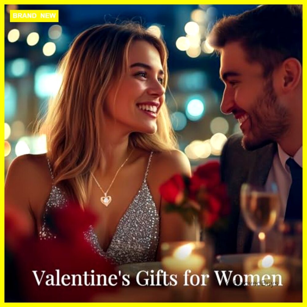 Moissanite Heart Pendant Necklace 925 Sterling Silver Gold Plated - Picture 3 of 7